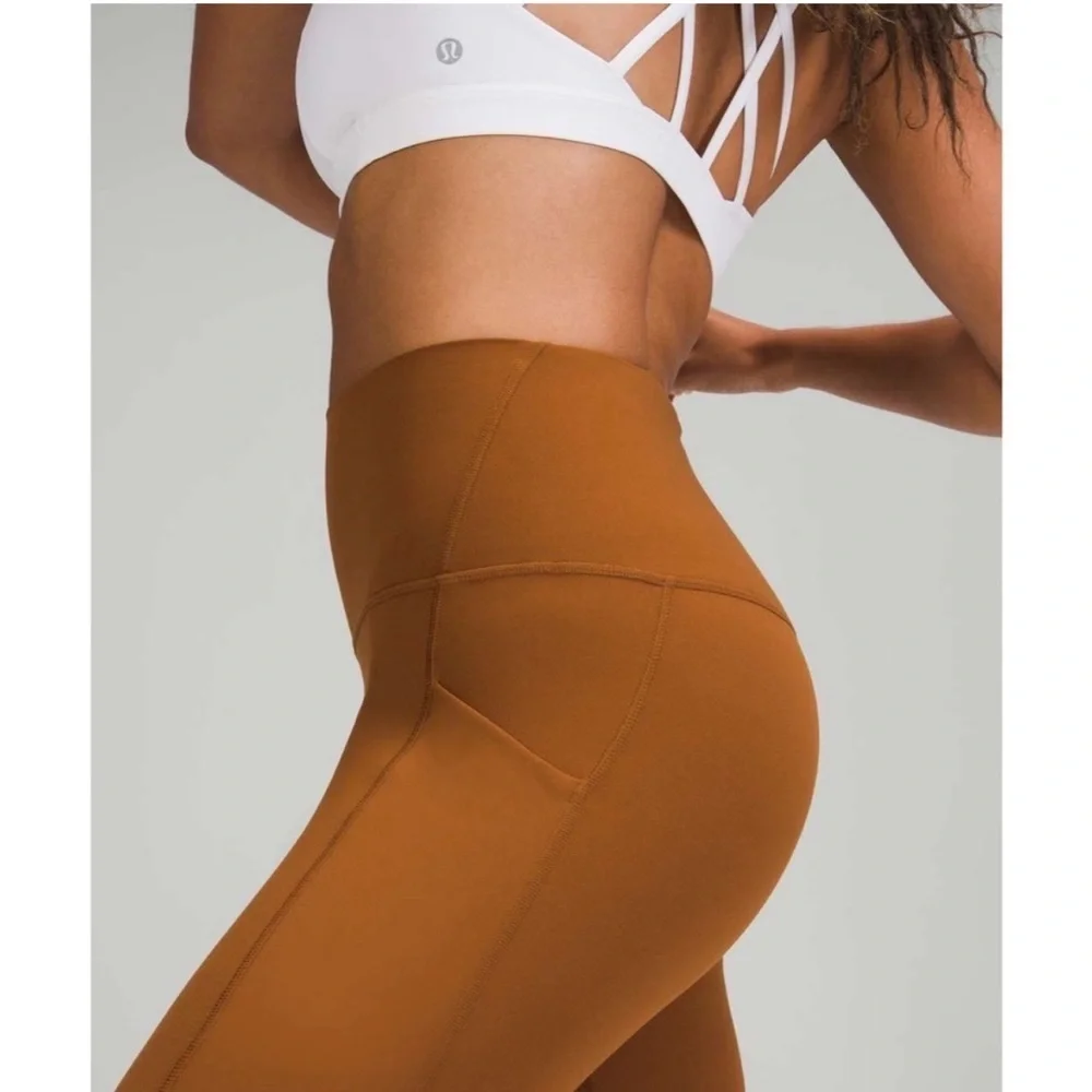 Lululemon Align High-Rise Pant with Pockets Copper Brown - Picture 3 of 13